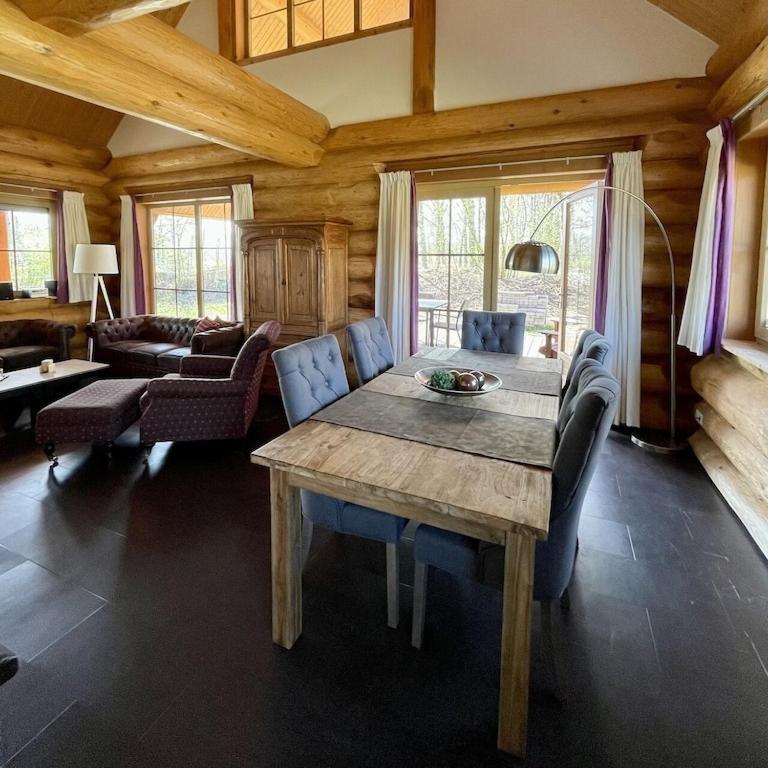 Unieke Houten Villa Met Sauna In Twente - 5P Den Ham Ngoại thất bức ảnh