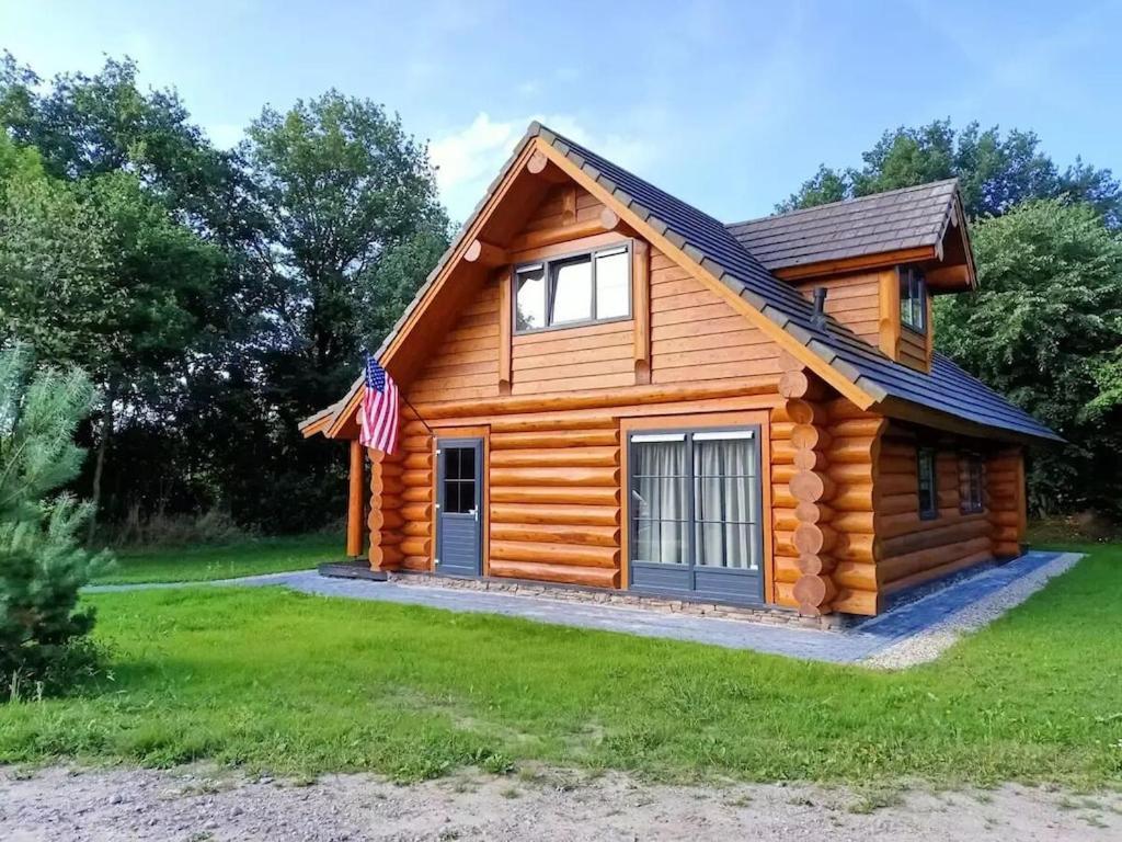 Unieke Houten Villa Met Sauna In Twente - 5P Den Ham Ngoại thất bức ảnh