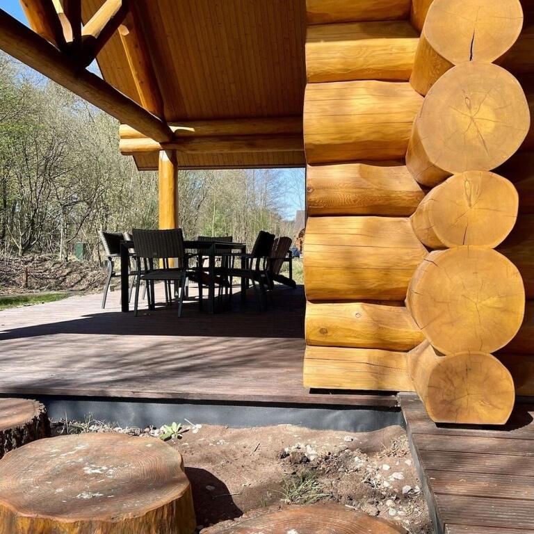 Unieke Houten Villa Met Sauna In Twente - 5P Den Ham Ngoại thất bức ảnh