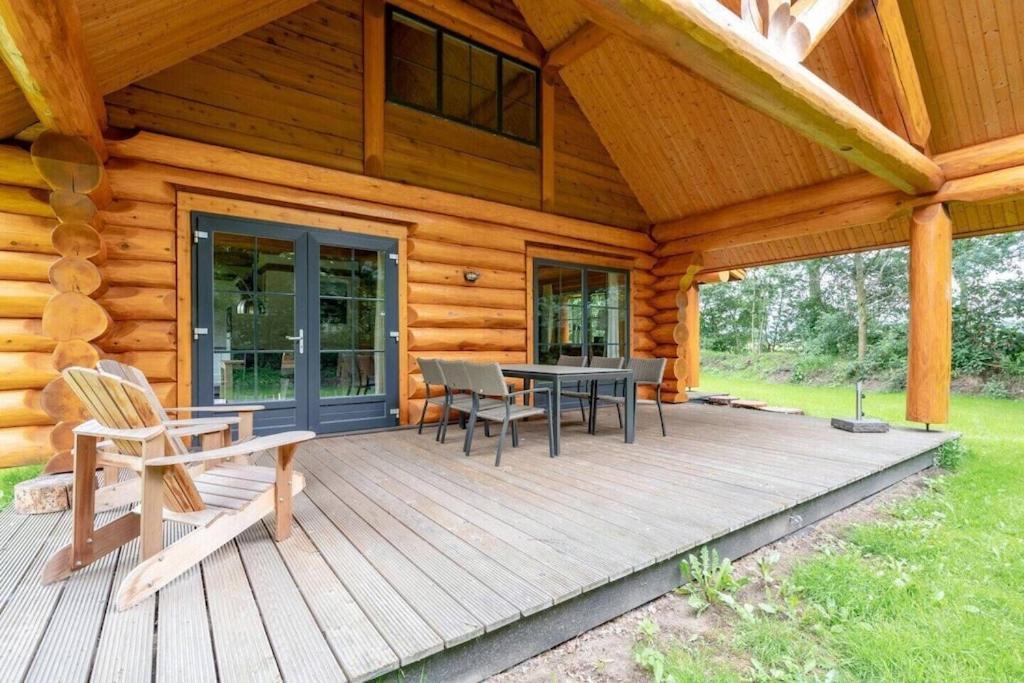 Unieke Houten Villa Met Sauna In Twente - 5P Den Ham Ngoại thất bức ảnh