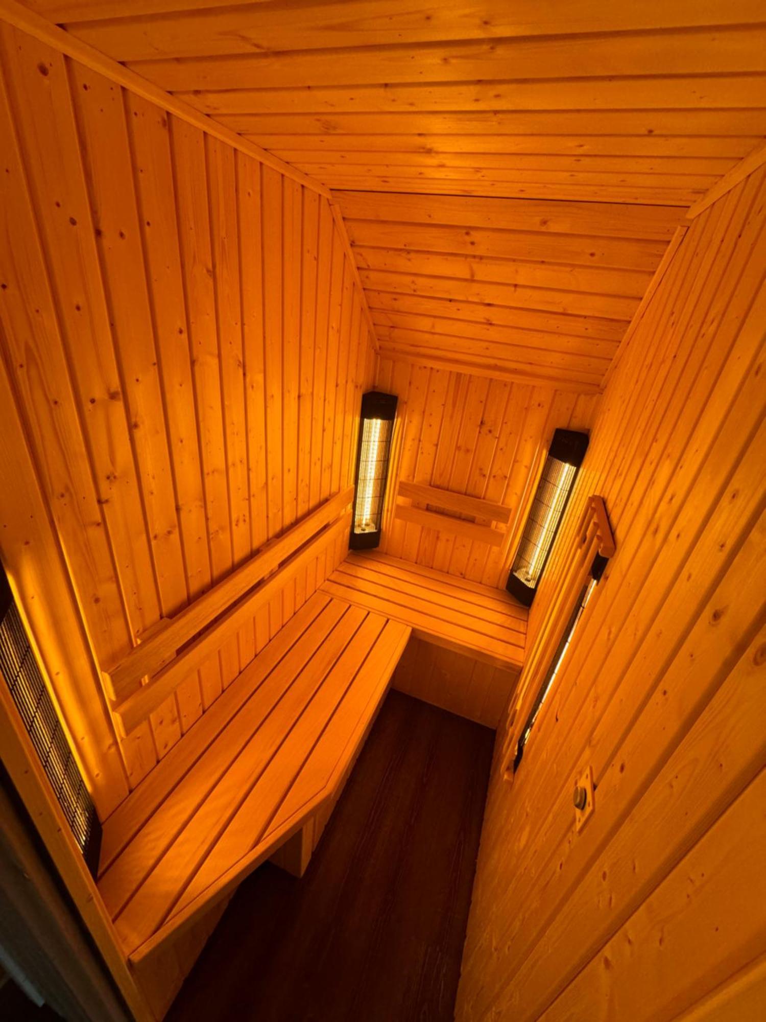 Unieke Houten Villa Met Sauna In Twente - 5P Den Ham Ngoại thất bức ảnh